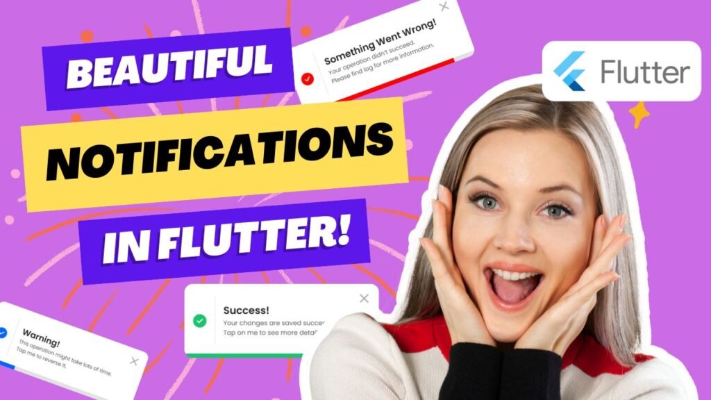 animated cool notification in flutter