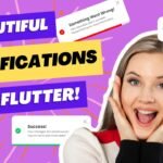 animated cool notification in flutter